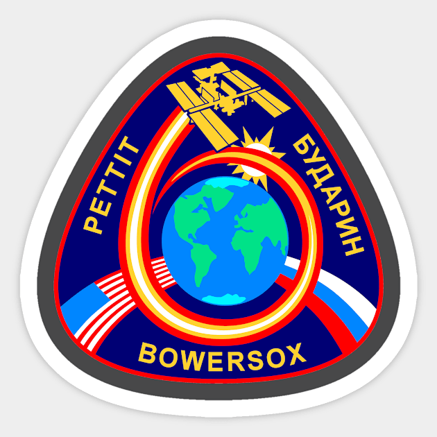 Expedition 6 Crew Patch Sticker by Spacestuffplus